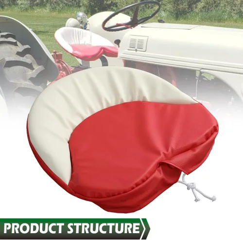 Miniatura 6 de GRAND ORANGE Cojín de asiento de tractor compatible con tractor Ford/New Holland NAA 8N 9N 2N Jubilee 600 601 800 900