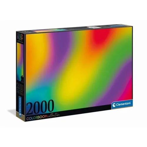 Clementoni Colección 32568, Colorboom - Rompecabezas degradado para niños y adultos, 2000 piezas, a partir de 10 años