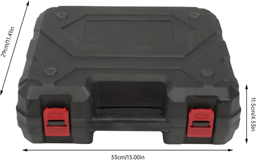 Miniatura 5 de Máquina de soldar, kit de soldador de mano, máquina de soldadura portátil de 110 V, soldador digital de voltaje de 3000 W con caja de herramientas