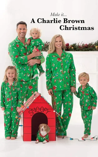 Miniatura 2 de PajamaGram Family Christmas Pajamas - Christmas Pajamas For Family Charlie Brown