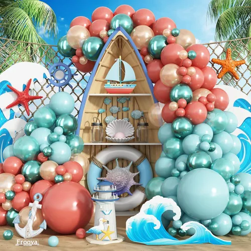 Miniatura 19 de Kit de arco de guirnalda de globos neutros de color verde polvoriento, verde salvia, nude, crema, arena, blanco, marrón claro, pastel, rubor, rosa