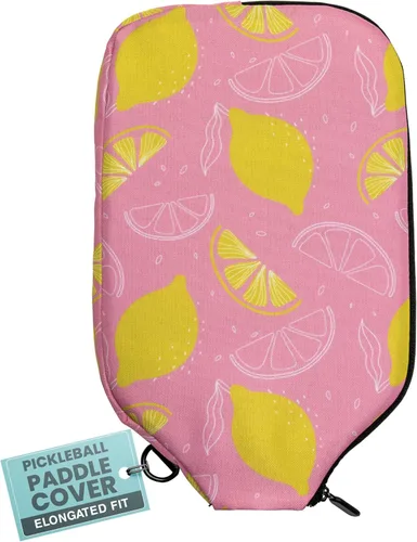 Miniatura 11 de Palms-O-Aces Pickleball Paddle Cover Canvas Padded Pickleball Paddles Sleeve with Zipper Lightweight Protective Paddle Case for Standard Paddles