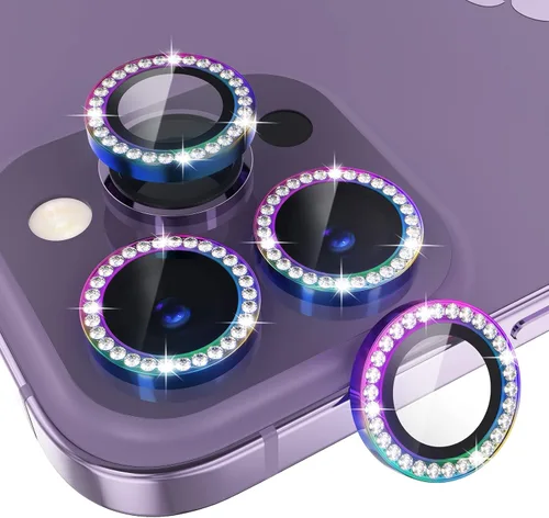 Miniatura 79 de Choiche Compatible para iPhone 17 Pro/iPhone 17 Pro Max Protector de Lente de Cámara, Protector de Pantalla de Cubierta de Cámara de Vidrio Templado