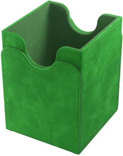 Miniatura 2 de Caja de cubierta GameGenic – Squire XL Verde 100CT – Almacenamiento de tarjetas TCG, OCG, CCG duradero y resistente – Compatible con Pokemon