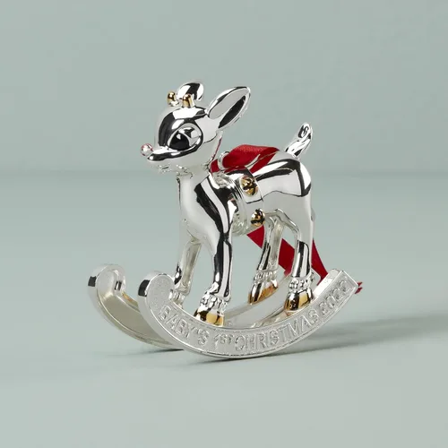 Miniatura 2 de Lenox 893696 Adorno de Rudolph para la primera Navidad del bebé 2022