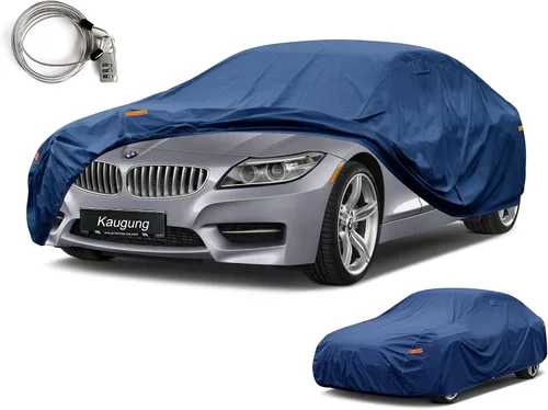 Miniatura 11 de Kaugung Funda de coche resistente para BMW M2 (2019-2024), impermeable, resistente a todo tipo de clima, protección contra el sol, lluvia, polvo