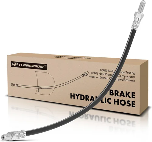 A-Premium Manguera hidráulica de freno delantero izquierdo o derecho compatible con Jaguar Vanden Plas 1994-1997, XJ6 1994-1997, XJR 1995-1996, L6