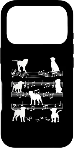 Miniatura 29 de iPhone 11 Músico Perro Jugando en Notas Musicales Amante de la Música Piano Case