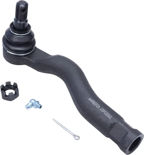 Miniatura 3 de Detroit Axle - 2 barras de acoplamiento exteriores delanteras para Toyota Tundra 2007-2021, Sequoia 2008-2022, extremos de barra de acoplamiento
