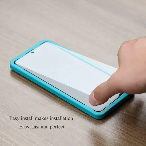 Miniatura 3 de Ibywind Protector de pantalla para Redmi Note 10 4G/Note 10 (no para Samsung Galaxy Note 10), con 2 piezas de vidrio templado, 1 protector de lente