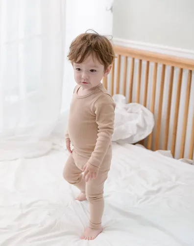 Miniatura 5 de AVAUMA - Pijama para niños y niñas de algodón básico para uso diario