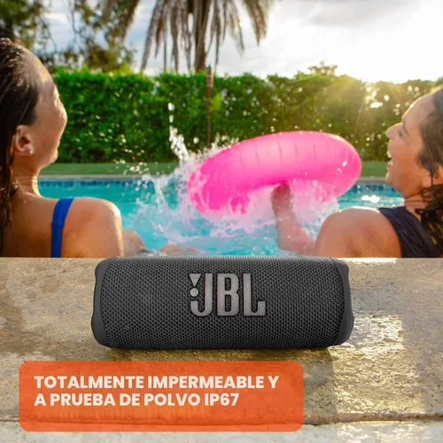 Miniatura 6 de JBL Flip 6 - Altavoz Bluetooth portátil, sonido potente y graves profundos, impermeable IPX7, 12 horas de reproducción, JBL PartyBoost para Camuflaje