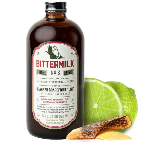 Miniatura 9 de Bittermilk Single Serve No.1 Bourbon Barrel Aged Old Fashioned Mix - Kit de moda antigua - Juego de amargos de cóctel - Mini mezcladores de cóctel