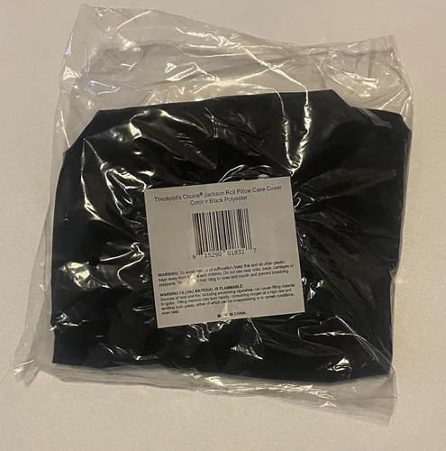 Miniatura 2 de Therapist's Choice Jackson - Funda de almohada enrollable con cremallera (solo funda de almohada, no incluye la almohada) (negro)