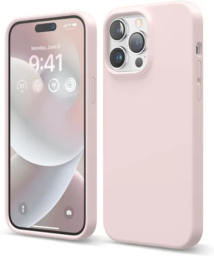 Miniatura 13 de elago Funda compatible con iPhone 14 Pro Max, de silicona líquida, funda protectora de cuerpo completo, a prueba de golpes, funda delgada