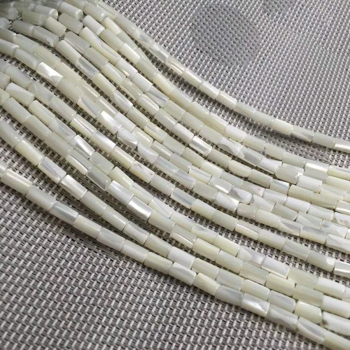 Miniatura 3 de Cuentas de concha natural, cuentas sueltas de piedras preciosas naturales para hacer joyas, bricolaje para accesorios de pulsera, collar