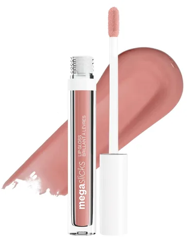 Miniatura 25 de Wet n Wild MegaSlicks Brillo labial, ultrabrillante, enriquecido con vitamina E, ultrabrillo de alto brillo hidratante, sin crueldad y vegano - My