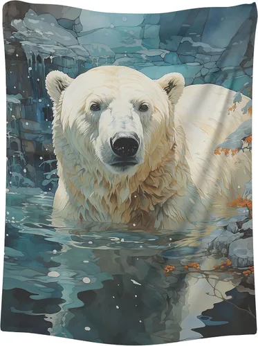 Miniatura 15 de Bear Blanket - Bear Gifts for Friends & Family 30" x 40