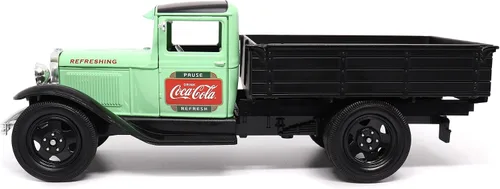 Miniatura 5 de Motor city classics Coca-Cola Diecast coleccionable Ford Modelo AA 1931 (versión verde) escala 1:24 424024 con licencia