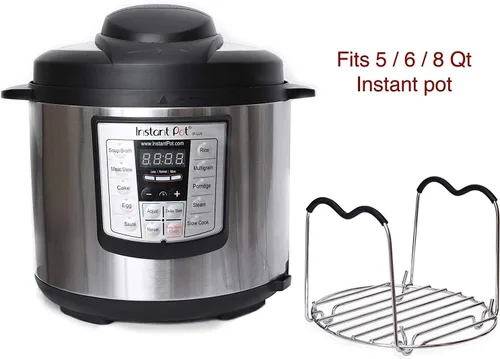 Miniatura 3 de Trivet - Soporte para olla instantánea con asas de silicona resistentes al calor - Accesorios IP - Olla a presión - Se adapta a olla instantánea