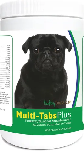 Miniatura 334 de Healthy Breeds American Staffordshire Terrier Multi-Tabs Plus tabletas masticables 180