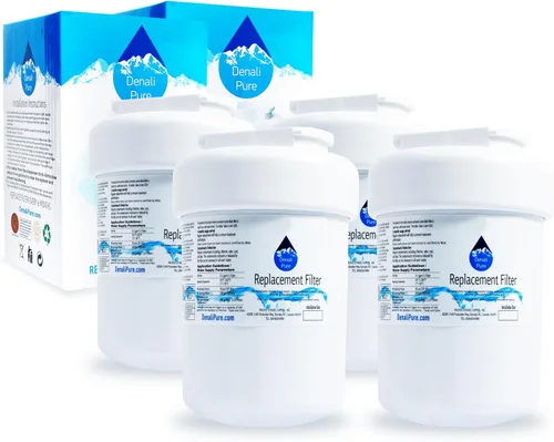 Paquete de 4 filtros de agua de repuesto para refrigerador Hotpoint HSS25IFMDWW - Compatible con Hotpoint MWF, cartucho de filtro de agua para