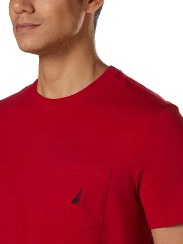 Miniatura 4 de Nautica Camiseta de manga corta con cuello redondo y bolsillo para hombre