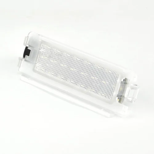 Miniatura 7 de 2 piezas de luz LED blanca para placa de matrícula compatible con Da-cia Lo-gan I 2004-2012, San-dero I 2008-2012, compatible con Re-nault C-lio II