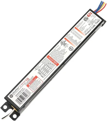 Miniatura 2 de GE ProLine UltraMax - Balasto fluorescente electrónico multivoltio, balasto de arranque instantáneo T8