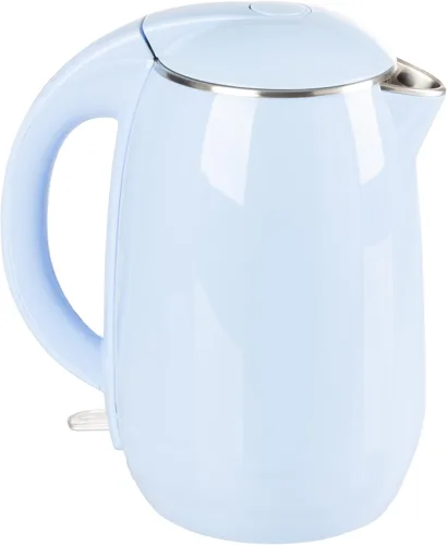 Miniatura 11 de Hervidor eléctrico – Calentador de agua de ebullición rápida con apagado automático con interior de acero inoxidable y construcción de doble pared