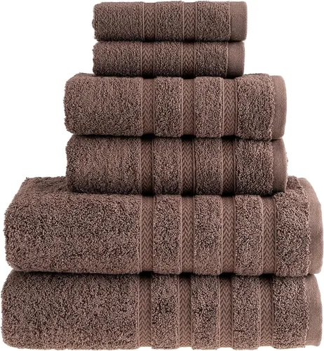 Miniatura 32 de HALLEY Paquete de 4 toallas de mano turcas de alta calidad (4 piezas) de 650 GSM, altamente absorbentes, súper suaves, 100% algodón, 4 toallas