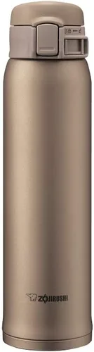Miniatura 38 de Zojirushi Taza de acero inoxidable, 1 unidad (paquete de 1), oro beige, 0.36 litros