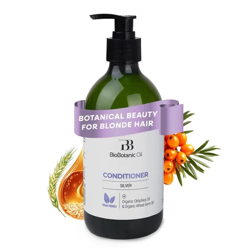 Bio Botanic Oil Acondicionador mágico para cabello rubio y decolorado | Hidratación profunda y protección del color | Enriquecido con germen de