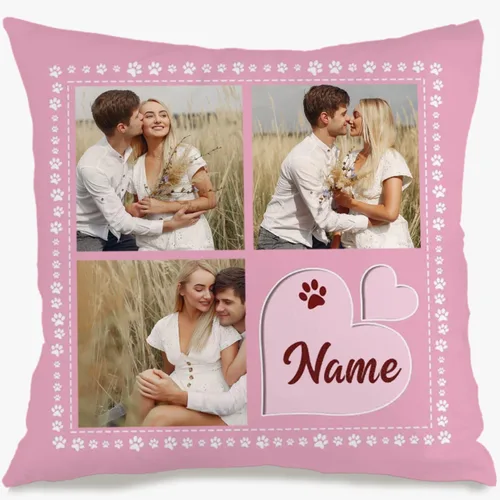Miniatura 12 de Customizable Pillowcase with 6 Images and Text Dedicated to Mom, Decorative Cushion offering a Warm Gift for Anniversaries Birthdays Christmas or 6