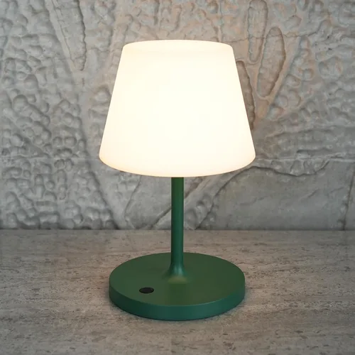 Miniatura 9 de Lámpara de mesa para exteriores, inalámbrica recargable por USB, 4000 mAh, LED de 2700 K, regulable al tacto, portátil, funciona con pilas, IP44