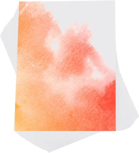 Miniatura 16 de PATIKIL 100 piezas de papel de acuarela de algodón puro de 140 lb/300 GSM, papel de pintura para colorear de agua, pintura de arte, acuarela
