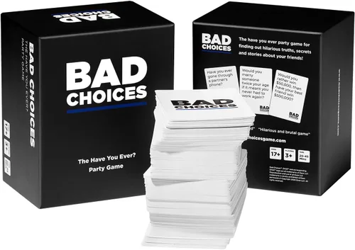 Miniatura 9 de BAD CHOICES Juego de fiesta + set de After Dark – Divertido juego de cartas para adultos para amigos y noche de juegos Divertido juego de mesa