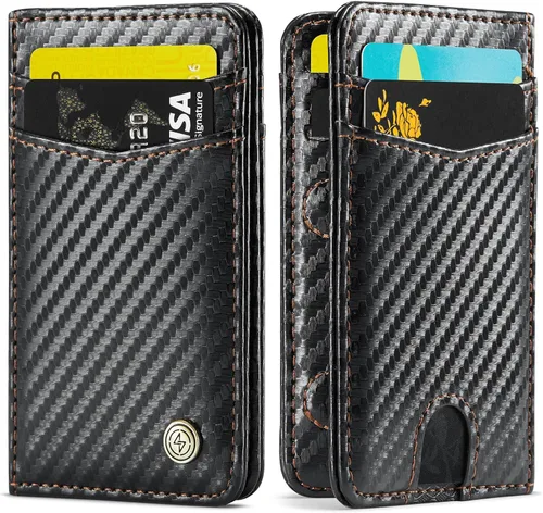 Miniatura 15 de Cartera delgada para hombre y mujer Me99, Negro, Minimalista