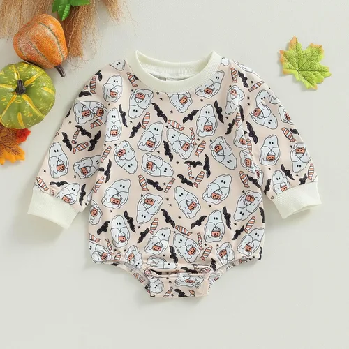 Miniatura 2 de Ropa de Pascua para bebé recién nacida, con bordado de conejo, sudadera con burbujas, traje de bebé niña