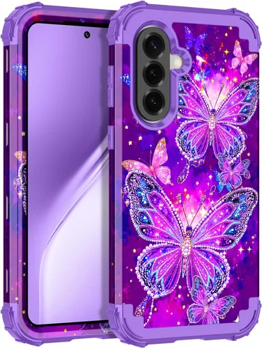 Miniatura 17 de Rancase Compatible con Galaxy A16 5G Funda, Protección Resistente a los Golpes de Tres Capas de Servicio Pesado Parachoques de Plástico Duro + Funda