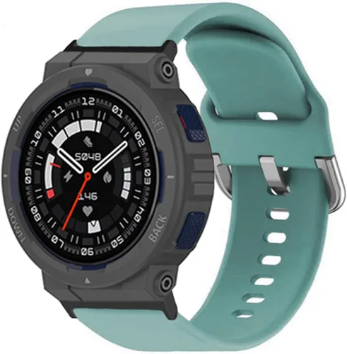 Miniatura 10 de hengkang Correas de reloj Amazfit Active Edge para mujeres y hombres, elegantes correas de repuesto de silicona ajustables para Amazfit Active Edge
