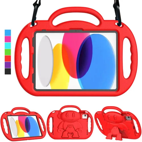 Funda para niños para iPad de 11ª generación (A16) de 11" 2025 y 10ª generación de 10.9" 2022 y iPad Air de 11" 2025/2024 y Air 5ª/4ª generación y