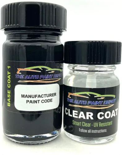 Auto Paint Depot - Pintura de retoque para Audi A6, A7, A8, S6, S7, S8-Havanna, color negro metálico LY8X/4J (todos los años, todos los modelos),