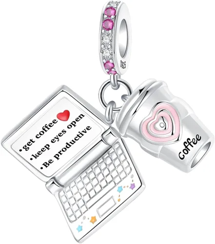 Miniatura 166 de Abalorios de plata de ley 925 con letras de la A ~ Z, para pulseras, collares, Día de San Valentín, Día de la Madre, joyería regalos para mujeres