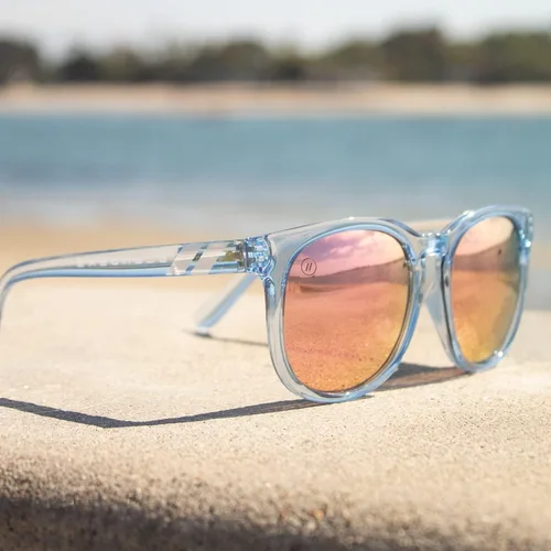 Miniatura 15 de Blenders Eyewear Serie H - Gafas de sol polarizadas - Ojo de gato redondo, bisagra con resorte - 100% protección UV - Para mujer