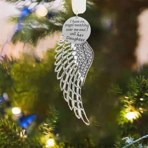 Miniatura 16 de Adornos Conmemorativos de Navidad Bola de Plumas Transparente, Bola de Impresión Boca Abajo 8cm/3.15'' Regalo de Duelo y Condolencia por la Pérdida