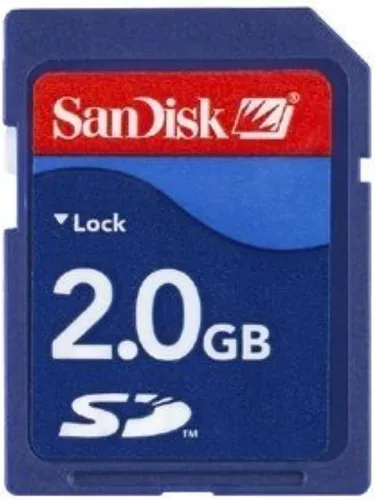 Miniatura 3 de SanDisk Tarjeta de memoria flash SD clase 4 de 2 GB, SDSDB-002G-B35 (la etiqueta puede cambiar)