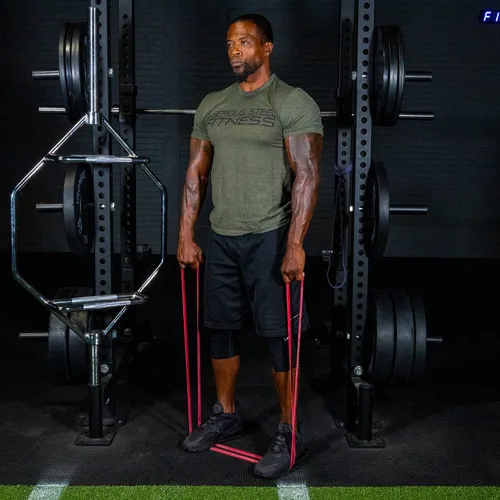 Miniatura 2 de SERIOUS STEEL FITNESS Banda asistida de 41 pulgadas, resistencia y estiramiento, bucle de asistencia de levantamiento de potencia y pull-up