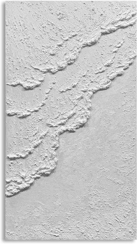 Miniatura 11 de MyArton Arte de pared de lienzo texturizado, cuadrados abstractos, pintado a mano, pintura al óleo moderna de color azul oscuro, imagen