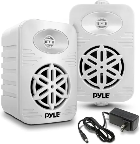 Miniatura 12 de PyleUsa Par de altavoces Bluetooth para interiores y exteriores, 500 W, doble impermeable, 5.25 pulgadas, sistema de altavoces de rango completo